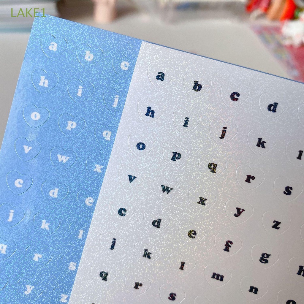 Lake1 Diy Paper Sticker Kawaii Decorative Stickers Stickers Alphabet Album Photo Cute Planner Stationery Diary Scrapbooking Shopee Mexico