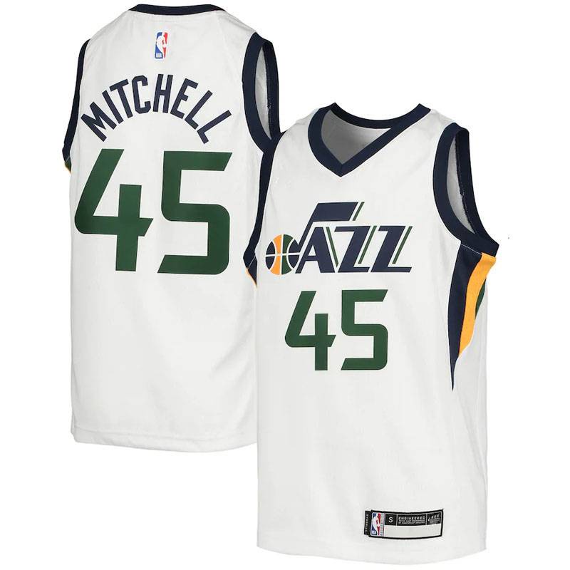 Bojan Bogdanovic Utah Jazz Game-Used #44 Gold Statement Jersey