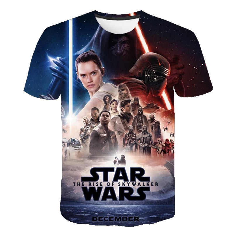 Star Wars Mujer The Last Jedi Character Poster Camiseta 