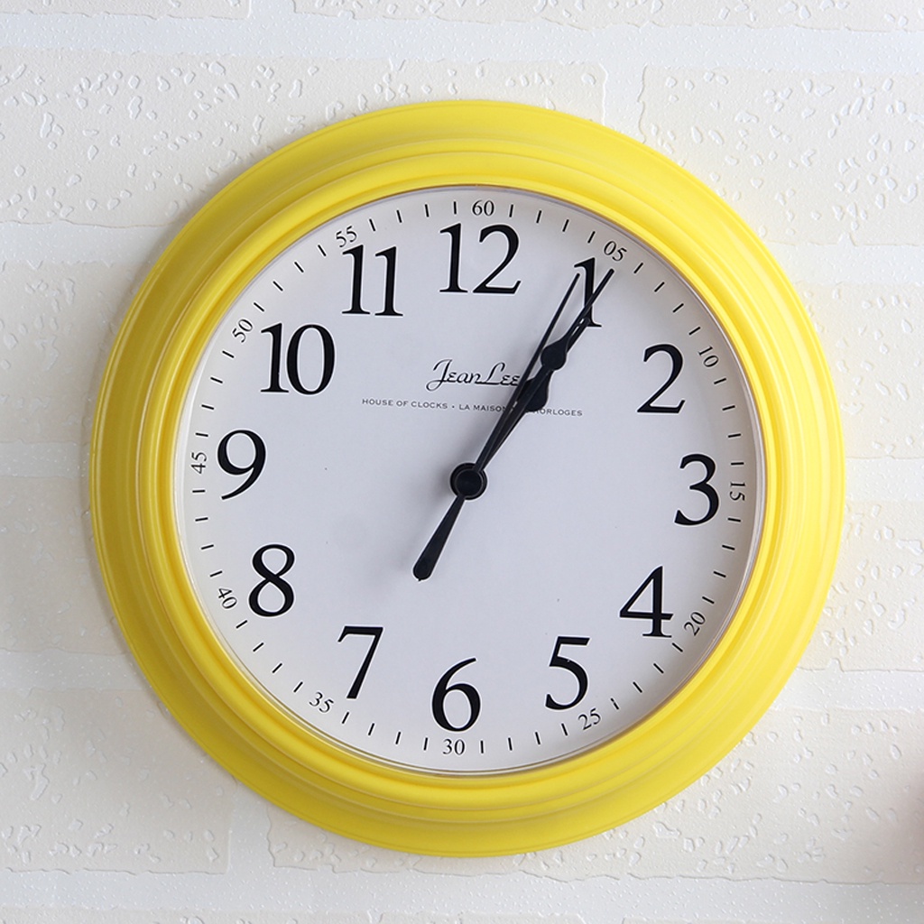 Shiwaki1 9inch Wall Clock Bedroom Living Room Quartz Watch Digital Clock Shopee Mexico