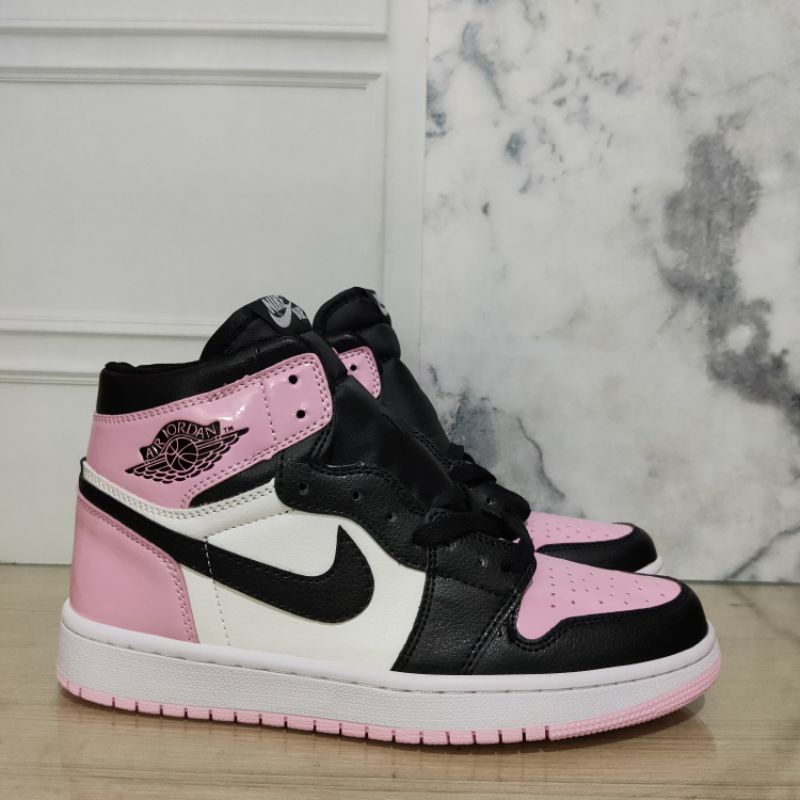 Jordan rosadas con negro hot sale