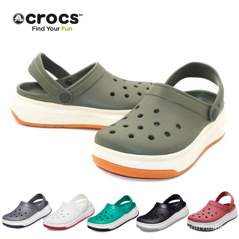 Original Crocs Duet Deporte Zueco Hombre Sandalias Unisex Zapatos LiteRide  Hombres Agujero | Shopee México