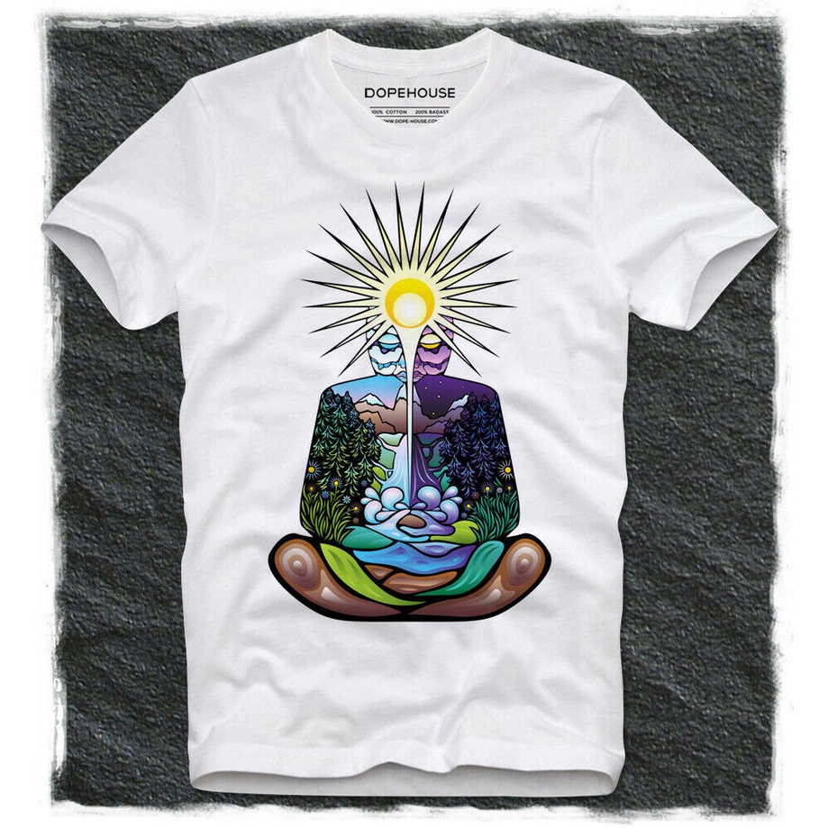 T-shirt manipura chakra Goa meditación yoga india espiritualidad india esoth 