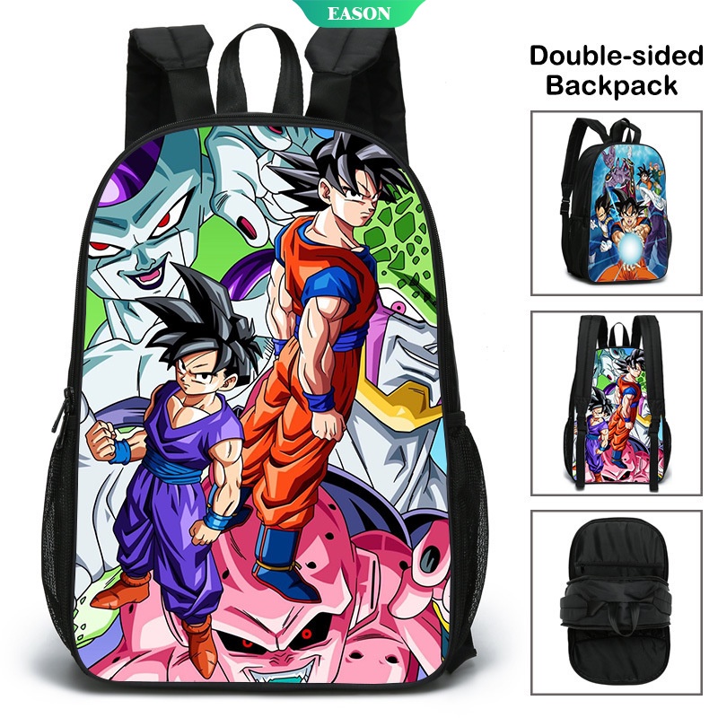 Cosstars Dragon Ball Anime Bolso de Escuela de Colores Mochila de Estudiante Backpack para Niños y Niñas /1 