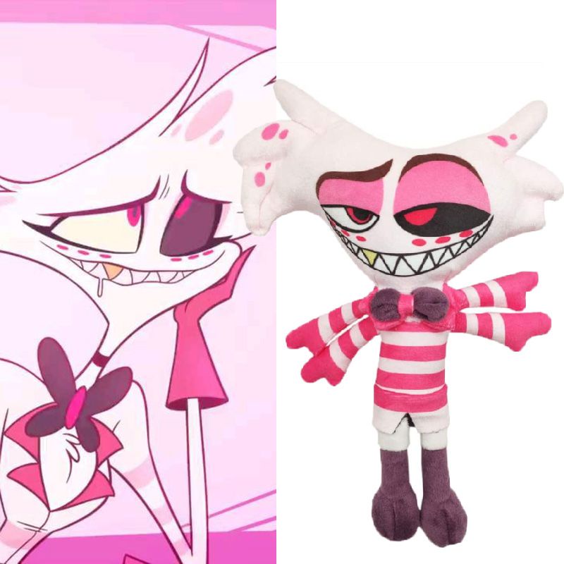 25cm Anime Hazbin Hotel Angel Dust Plush Toy Stuffed Doll Collection Shopee México