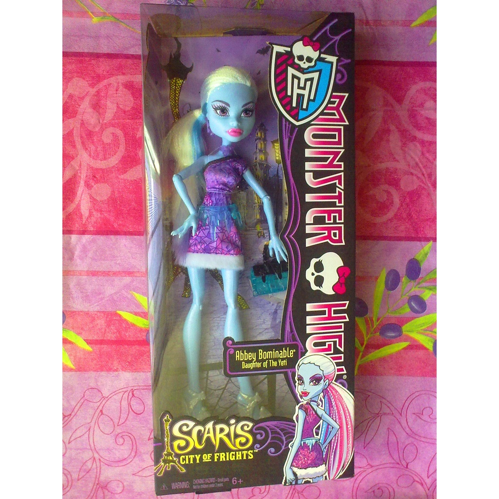 Muneca monster high abbey bominable scaris city of frights