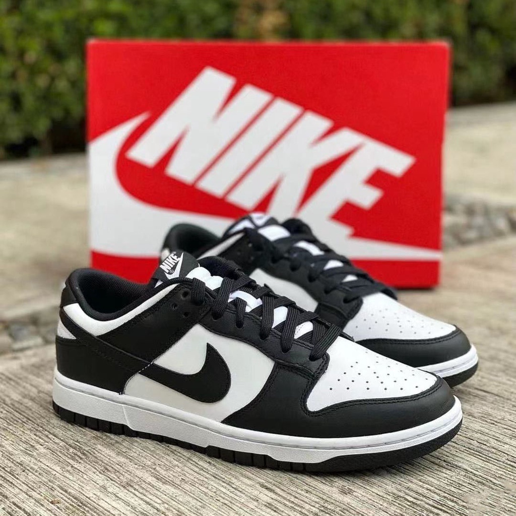 Nike Zapatos Nuevo SB Negro Blanco Panda Zapatillas De Deporte De Corte Bajo Masculino ins Tendencia Todo-Partido Pareja | Shopee México