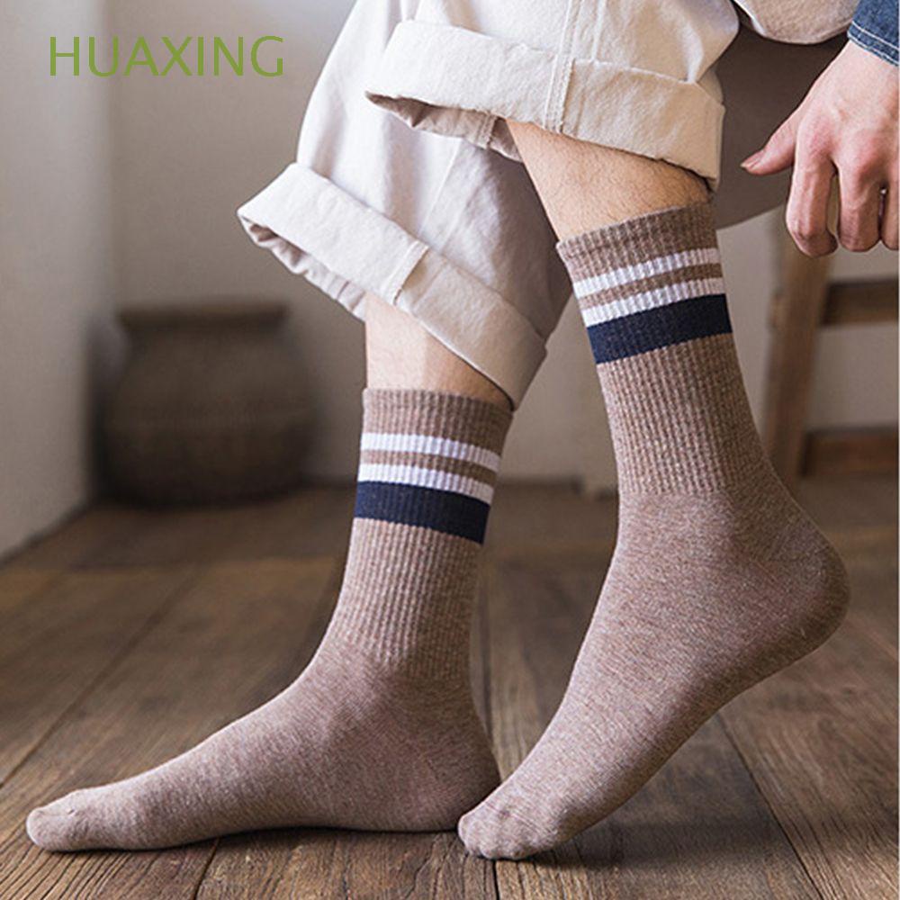 Celerest 5 Pares diseño de la Raya de los Hombres Calcetines del Tobillo Zapatillas Delgadas Divertidas Calcetines del Barco Arte Moda Corto Calcetines Invisibles 