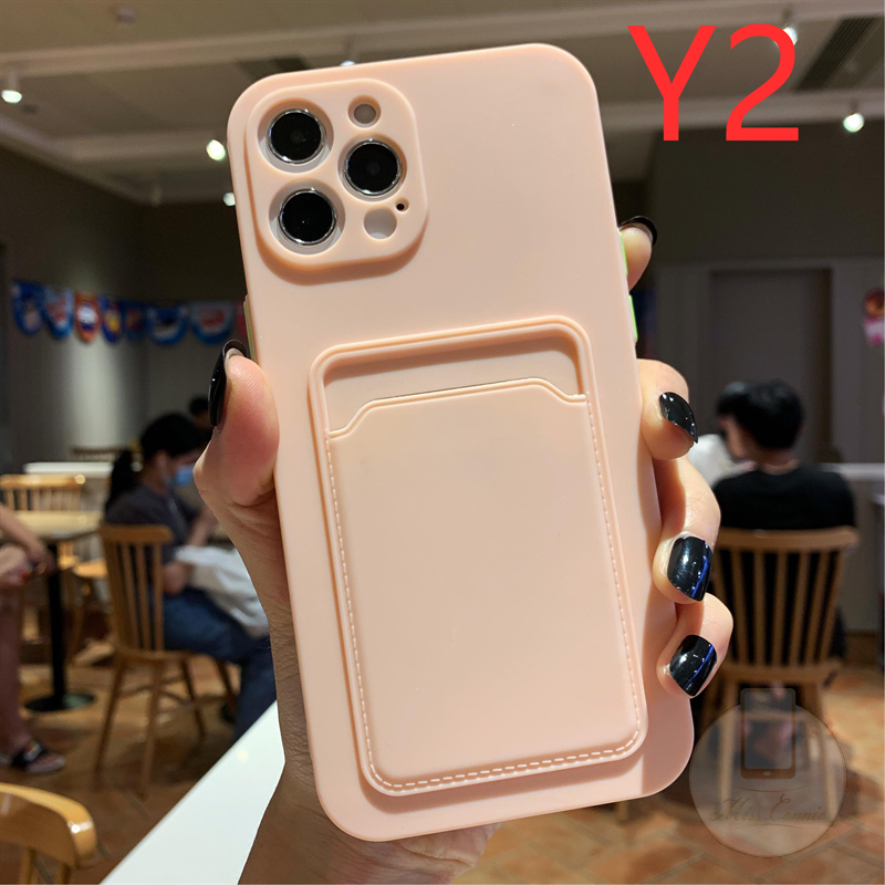 Funda Goospery SlideTok Compatible con iPhone 11 Pro Carcasa de teléfono móvil Menta Tarjetero con Banda de sujeción para Dedos 