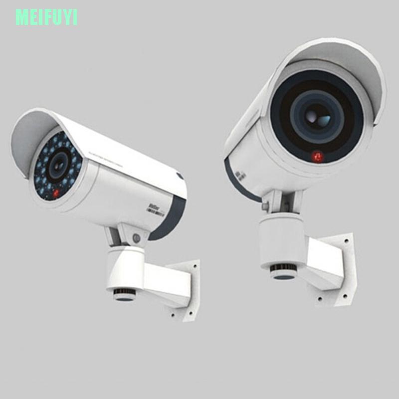 Meifuyi] cámara De vigilancia Falsa seguridad con Modelo Papel 1: 1 | México
