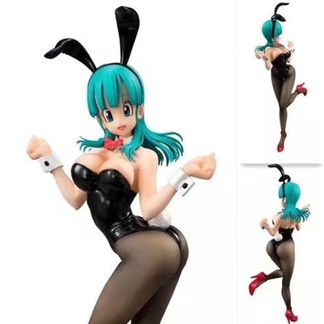 ✖ ● Anime Modelo Venta Al Por Mayor Dragon Ball Series Niña Bulma Buma Conejo Zoro Figura De Acción De Una Pieza