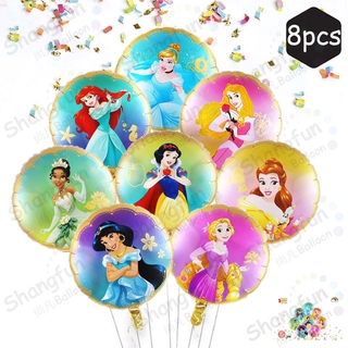 1 Juego De Globos De Princesa Disney Feliz Cumpleanos Fiesta De Papel De Aluminio Globo Bebe Dormitorio Decoraciones Juguetes Ninos Nina Lindo Blanco Nieve Regalos Shopee Mexico