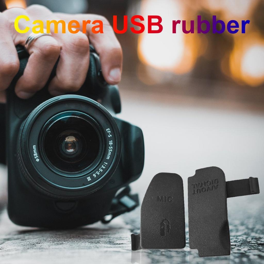 Cámara Digital nuevo USB/HDMI/video DC en Tapa Puerta de Goma para Canon EOS 50 