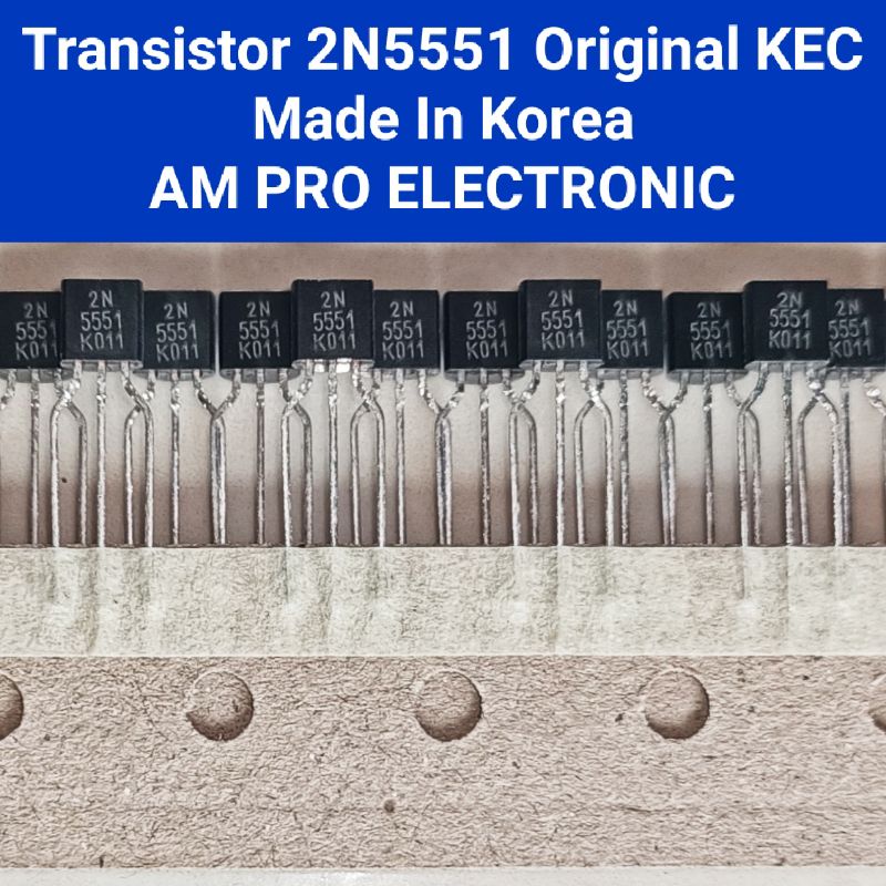 Tr 2n5551 Npn 2n5551 5551 Pequeno Transistor Original Shopee Mexico