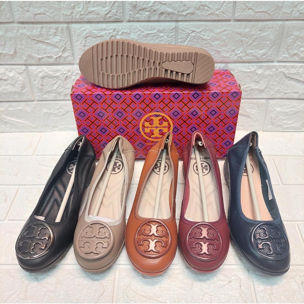 nuevo! Tory Burch zapatos de mujer cuñas 5cm / zapatos de cuero de mujer /  zapatos de mujer / Tory Burch / cuñas zapatos | Shopee México