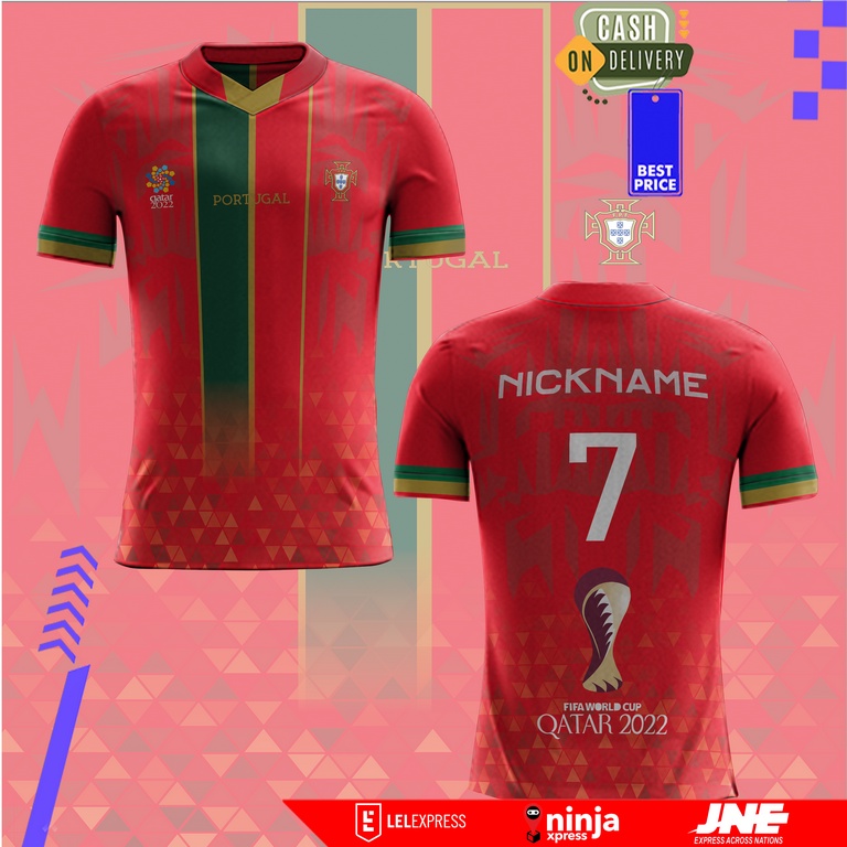 Portugal Jersey camiseta 02 copa mundial de la FIFA 2022 Qatar 3D Fullprint (nombre y número gratis)