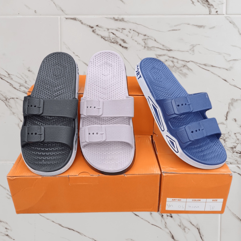 Sandalias goma para hombre dos neumáticos bekro sandalias de hombre las dos últimas tiras | Shopee México