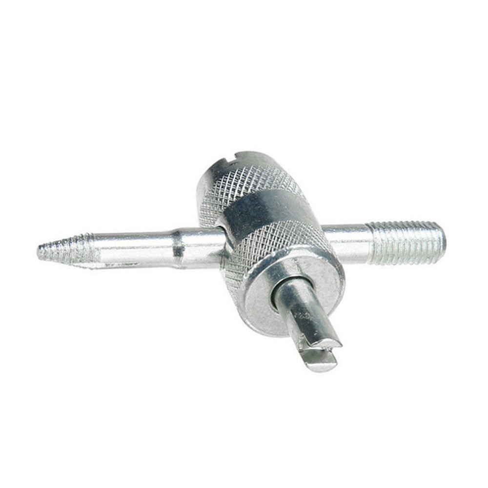 Kit de repuesto de válvula de bicicleta herramienta núcleo de válvula 4 en 1 válvula núcleo