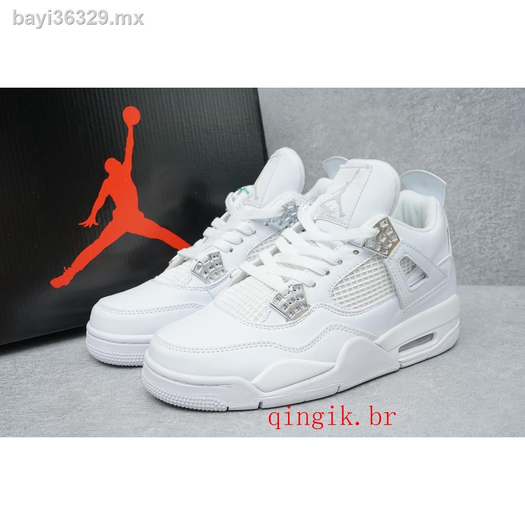 Excluir pañuelo Prever 100 % Auténtico NikeAir Jordan 4 Retro OG " Cement " AJ4 Zapatos De  Baloncesto Para Hombre Y Mujer Para Correr Resistentes Al Desgaste Tamaño :  36-47 | Shopee México
