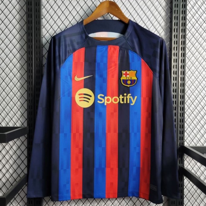 [WLGW] Camiseta De Fútbol 2022-2023 Barcelona Jersey De Manga Larga S-XXL