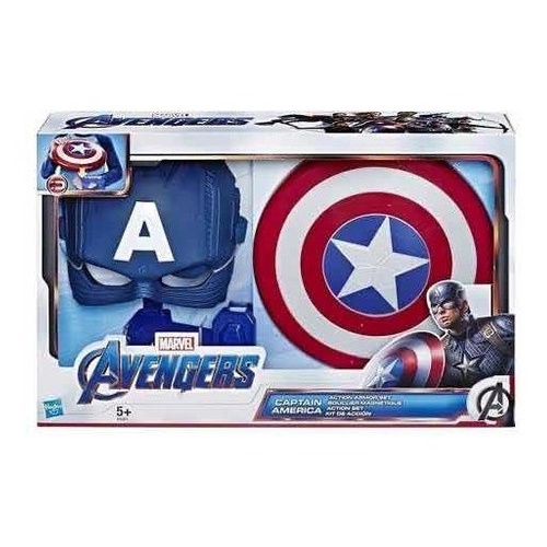 Marvel Avengers Capitán America Equipo De Acción Hasbro