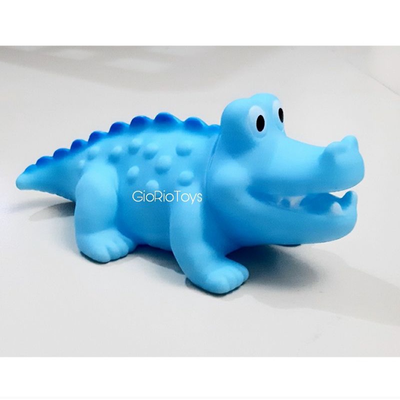 Juguetes de animales de goma exprimir sonido - juguetes de cocodrilo de  goma exprimir sonido adecuado para juguetes de baño para niños y bebés |  Shopee México