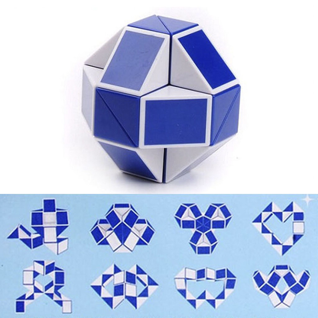 Cubo De De , Fidget Juguete Twisty Puzzle Twist Magic Ruler Cube | Shopee