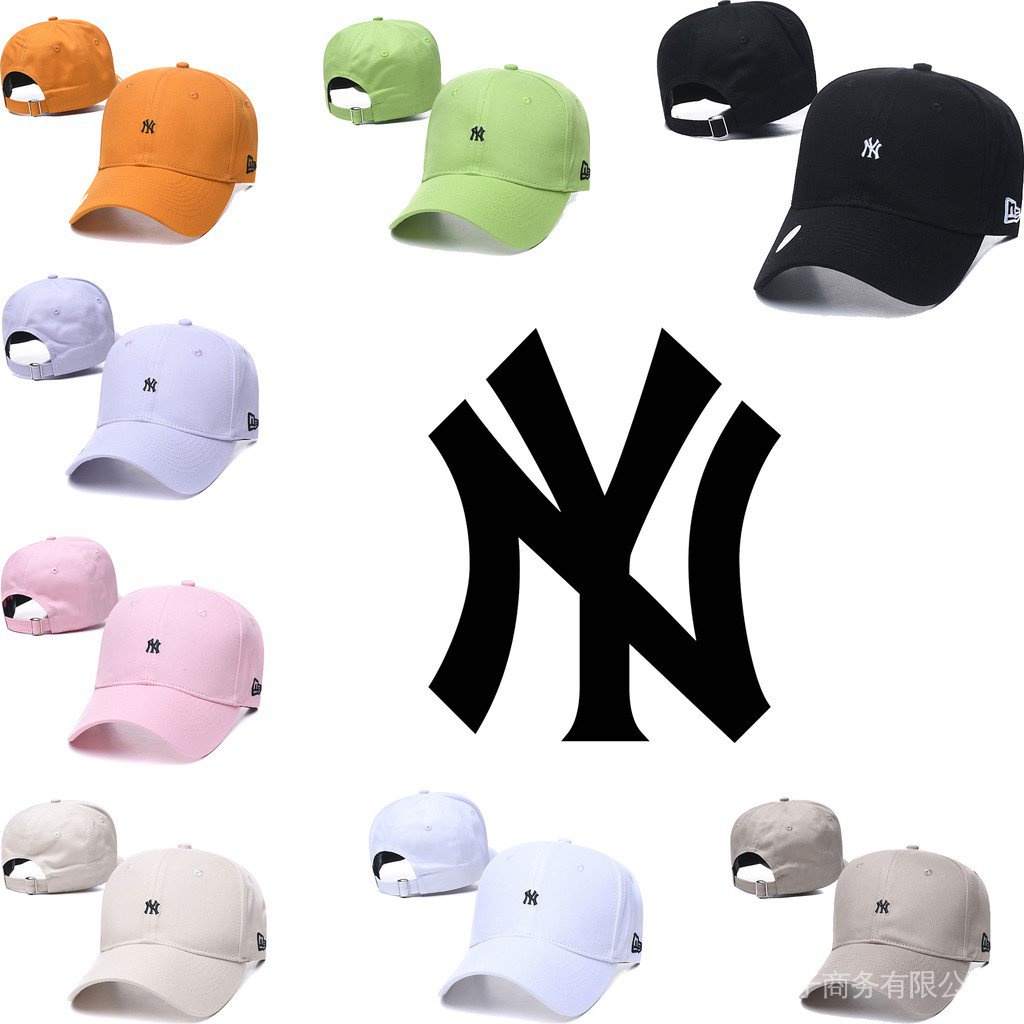 New York Yankees NY Gorras Ajustable Gorra De Béisbol Clásico Metal Etiqueta Logotipo Unisex Moda Hombres Y Mujeres