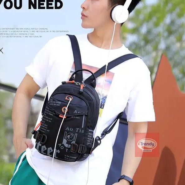 Bolso pequeño de hombres bolso de hombro | Mini bandolera para hombre Versión coreana de la pequeña mochila H | Shopee México