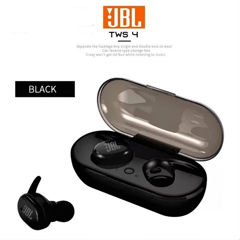 Jbl Tws Bluetooth Wireless Earbuds Headphones Earphone Tws4 Tws5 Shopee Mexico