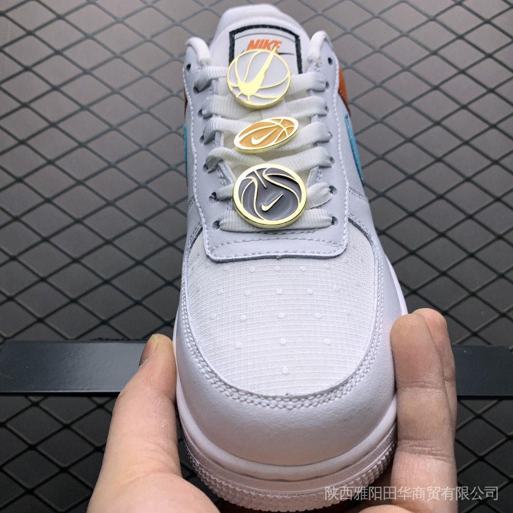 Venta Nike Air Force 1 Top Quality Low AF1 Hombres Mujeres Zapatillas Naranja Zapatos Deportivos r813