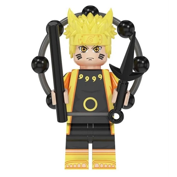 Minifigura lego Naruto Uzumaki Shippuden Hokage Ninjago Luffy