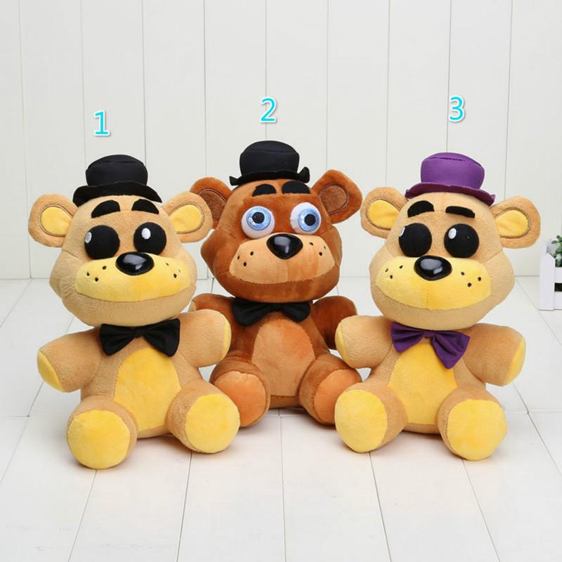 25cm Cinco Noches En Freddys 4 Fnaf Freddy Fazbear Oso Peluche Suave Muñeca Shopee México 4920