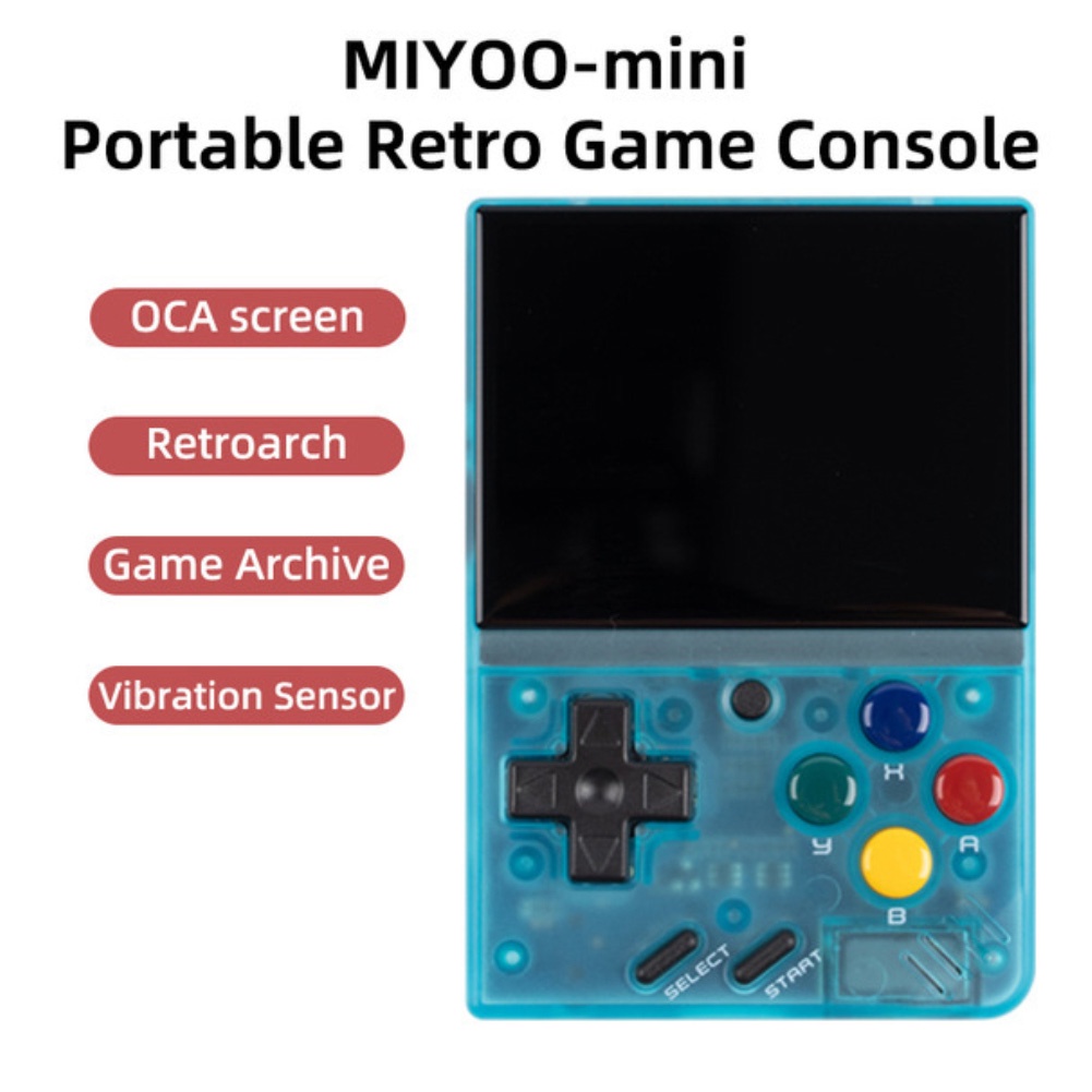 MIYOO MINI V2 Portátil Retro Consola De Juegos De 2.8 Pulgadas IPS HDScreen Consolas De Videojuegos Linux Sistema Clásico Emulador