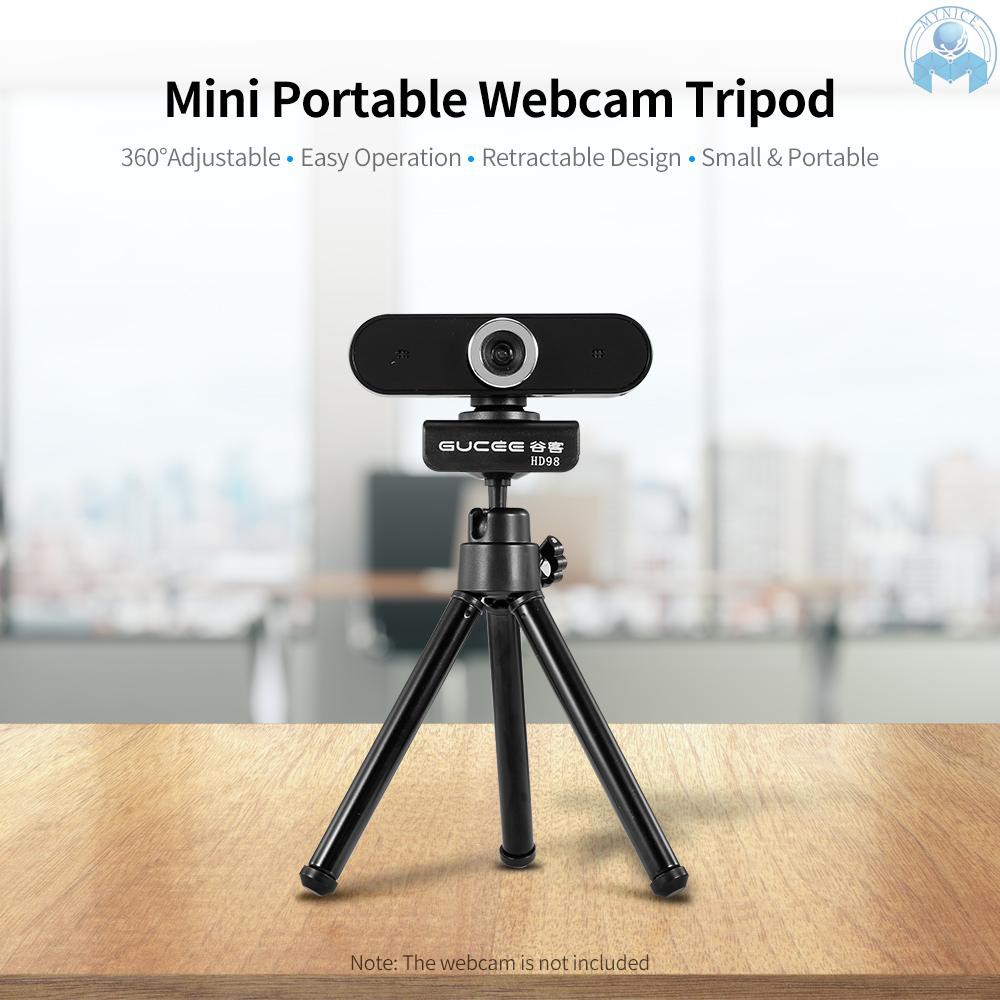 Portátil Mini Webcam Trípode Para Smartphone Ligero 