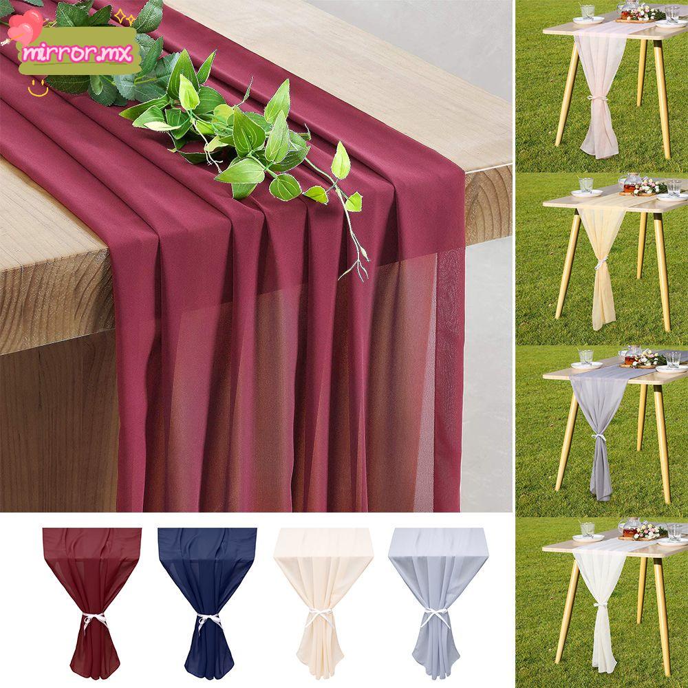 Mirror 1pcs New Chiffon Table Runner Blush Sheer Baby Shower Decor Wedding Runner Sheer Pink Party Decorations Home Romantic Pink Table Runner Bridal Party Decorations Multicolor Shopee Mxico Mirror 1pcs New Chiffon Table Runner Blush Sheer Baby Shower Decor Wedding Runner Sheer Pink Party Decorations Home Romantic Pink Table Runner Bridal Party Decorations Multicolor Shopee Mxico