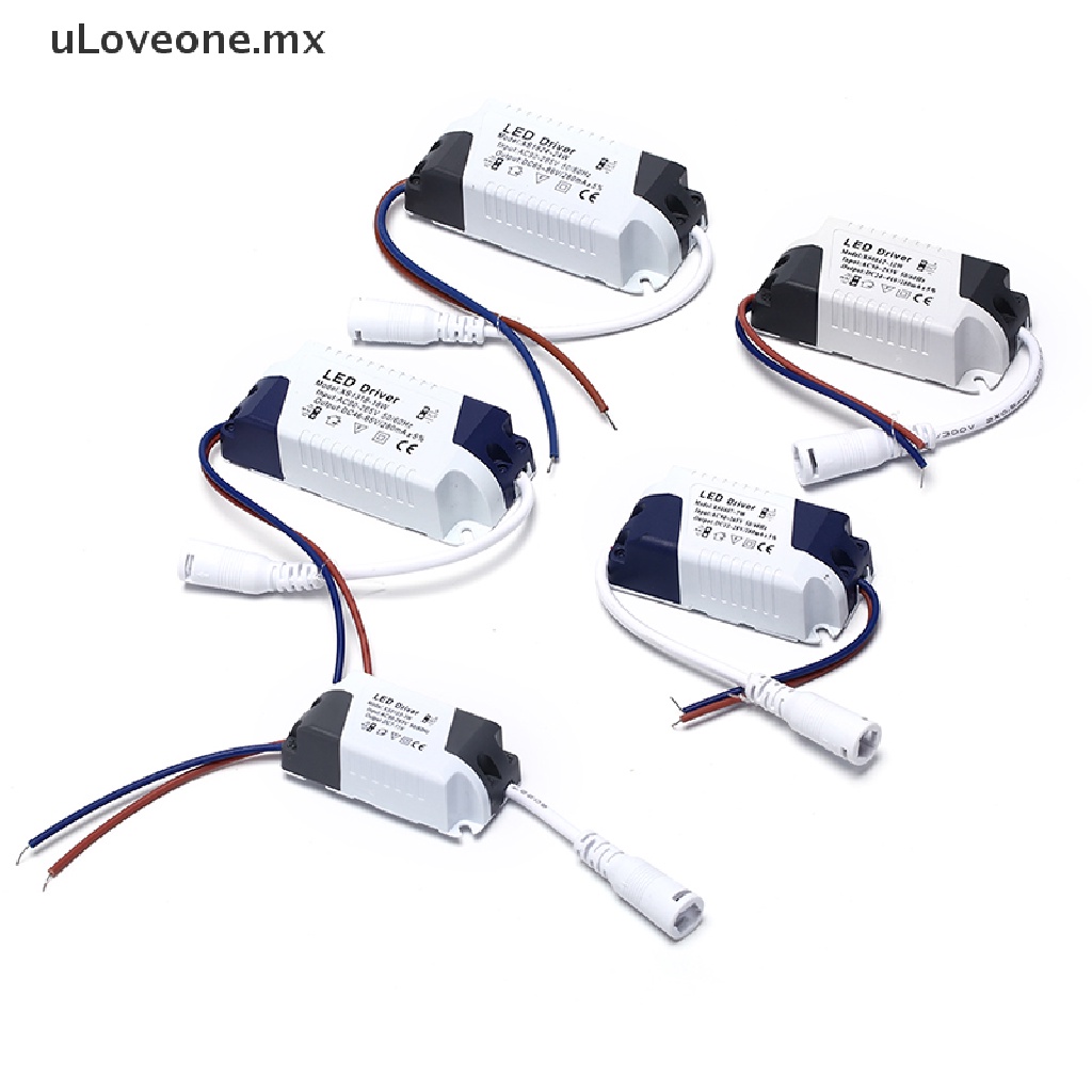 Fayme 2 x Transformadores Driver LED lámpara transformadores 4-7W blanco Top 