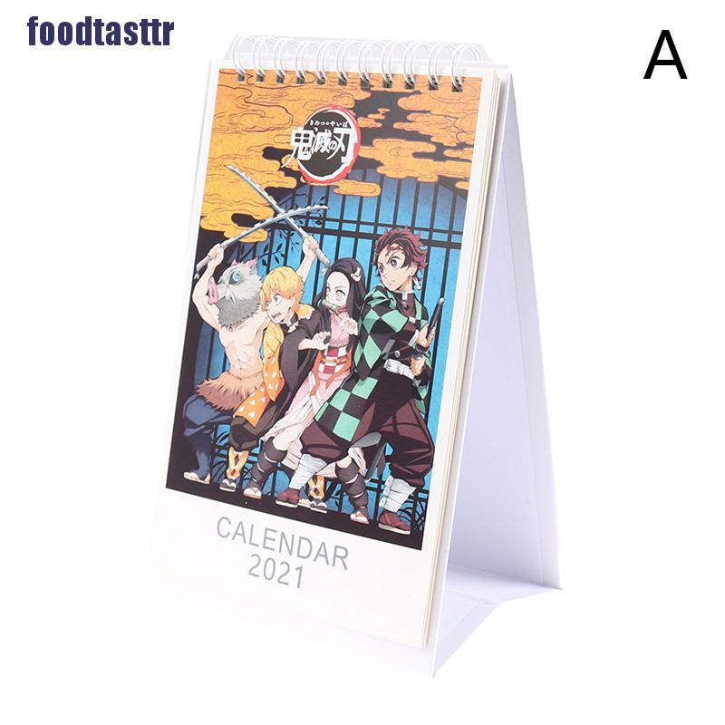 Calendario De Escritorio Demon Slayer Kimetsu No Yaiba 21 Shopee Mexico