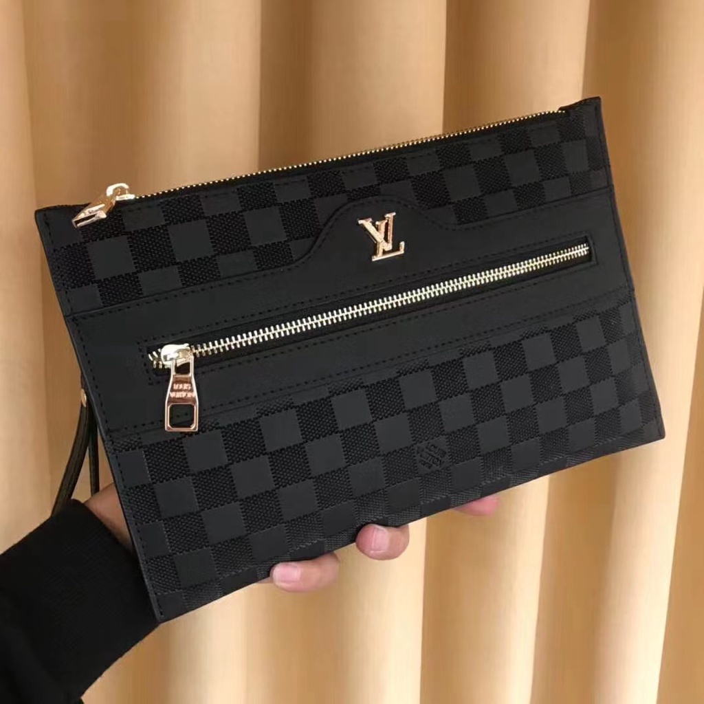 Gracias por tu ayuda linda horno El último l Louis Vuitton, bolso de mano para hombre, diseño clásico en  relieve, bolso de ambiente simple LV, maletín, bolso de mano multifuncional  [con caja de entrega] | Shopee México