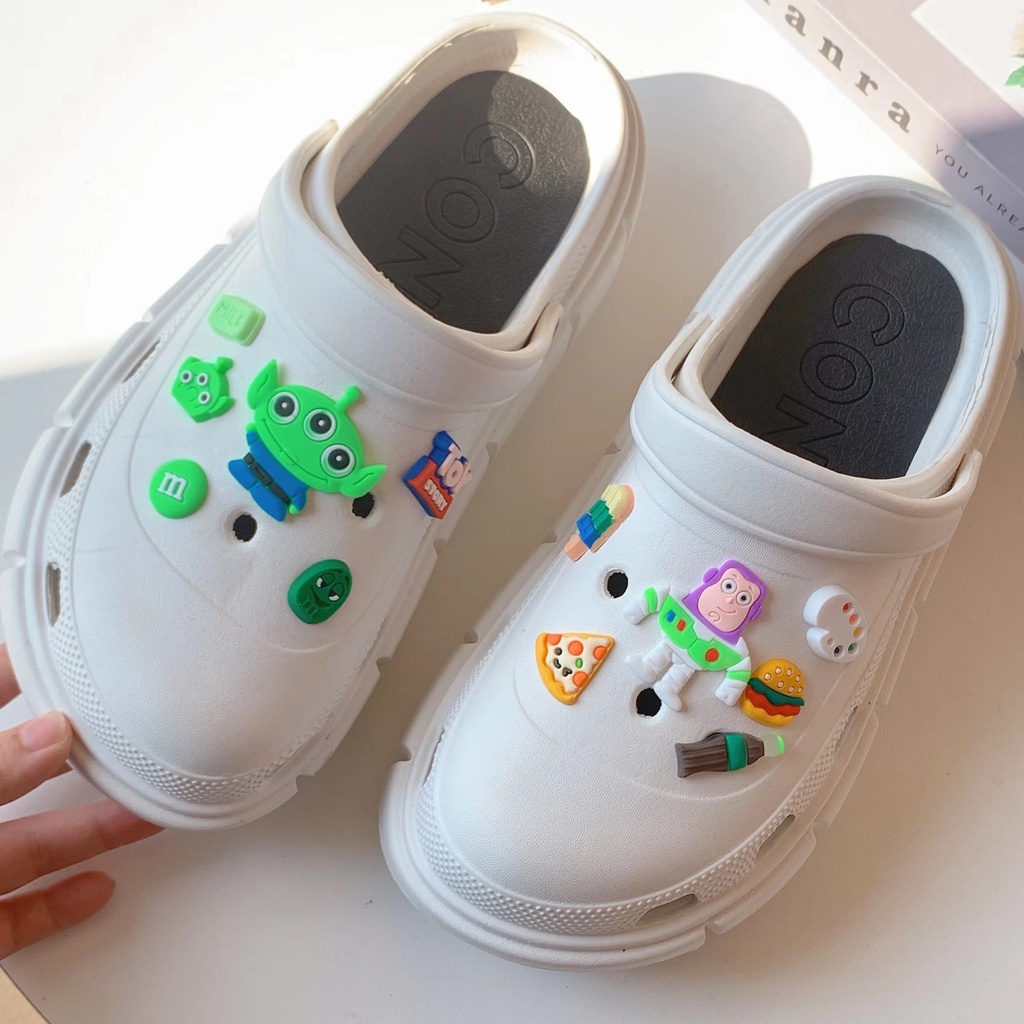 Toy Story Charms Sandalia Crocs DIY Jibitz Buzz Lightyear Little Green Men  Shoe Accesorio Decoración Zapato Hebilla Como Regalo Para  Niños/Mujer/Hombre/Amigo | Shopee México