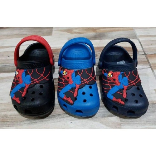 Sandalias para niños Crocs Fun Lab Spiderman zueco sandalias de goma  impermeables para niños | Shopee México