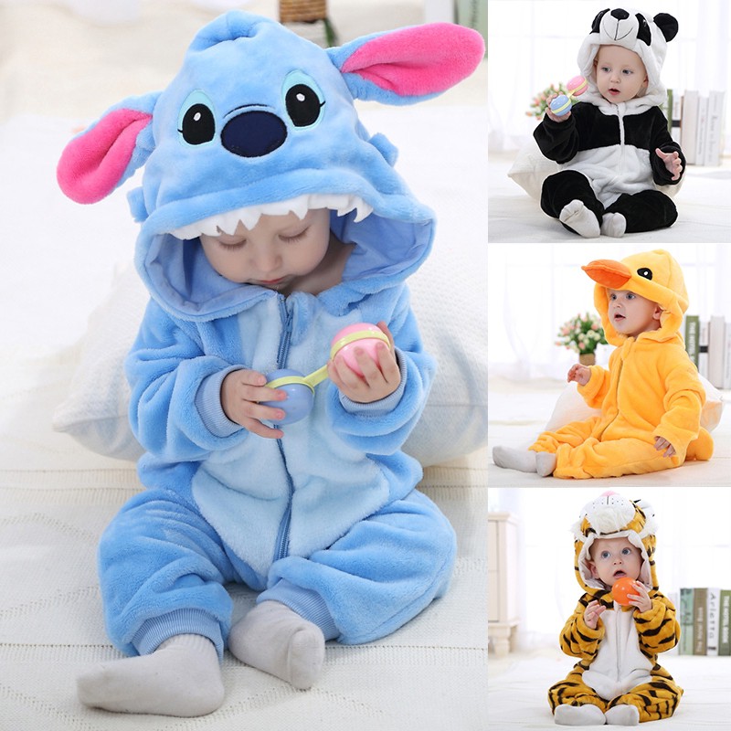 Correspondencia físicamente algo Stitch-Mono Con Capucha Unisex Para Niños , Lindos Recién Nacidos , Ropa De  Bebé ,/Niñas | Shopee México