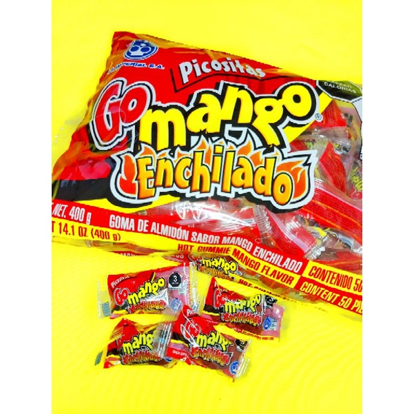 Go Mango enchilado gomitas borrador Shopee México