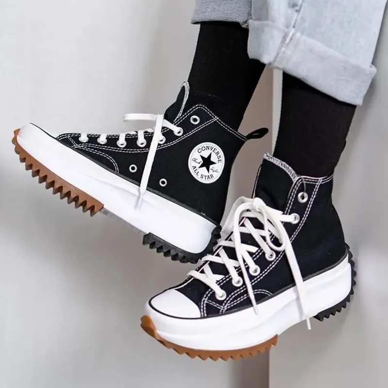 Converse Hombres Run Star high top Zapatillas Bts Stray Kids Unisex Para Correr | Shopee México