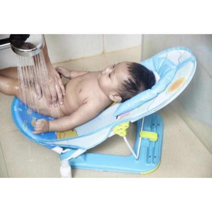 Pliko Deluxe Baby Bather Silla De Bano Bebe Piedra Shopee Mexico