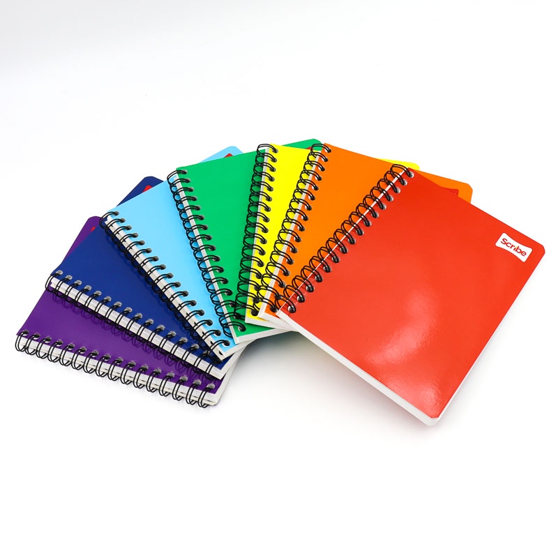 Cuaderno Frances Espiral Doble 100h Scribe Clasico Cuadro Chico 1 Pieza