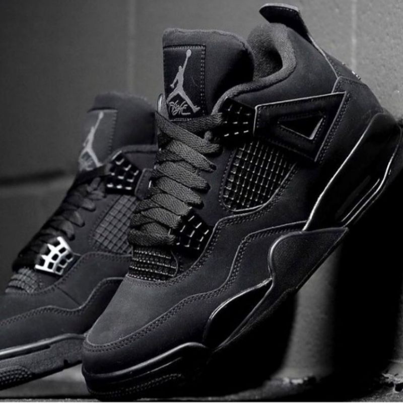 jordan retro 4 negros