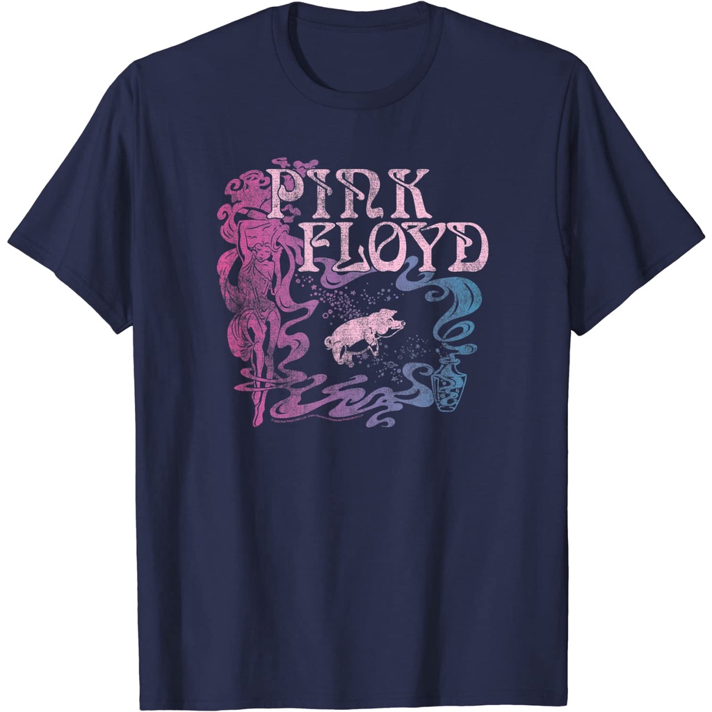 S-3Xl NMNMNM Camiseta Pink Floyd Rock Retro Negro Camiseta De Manga Corta Top Punk Camiseta De Verano De Manga Corta para Hombre Que Combina con Todo 