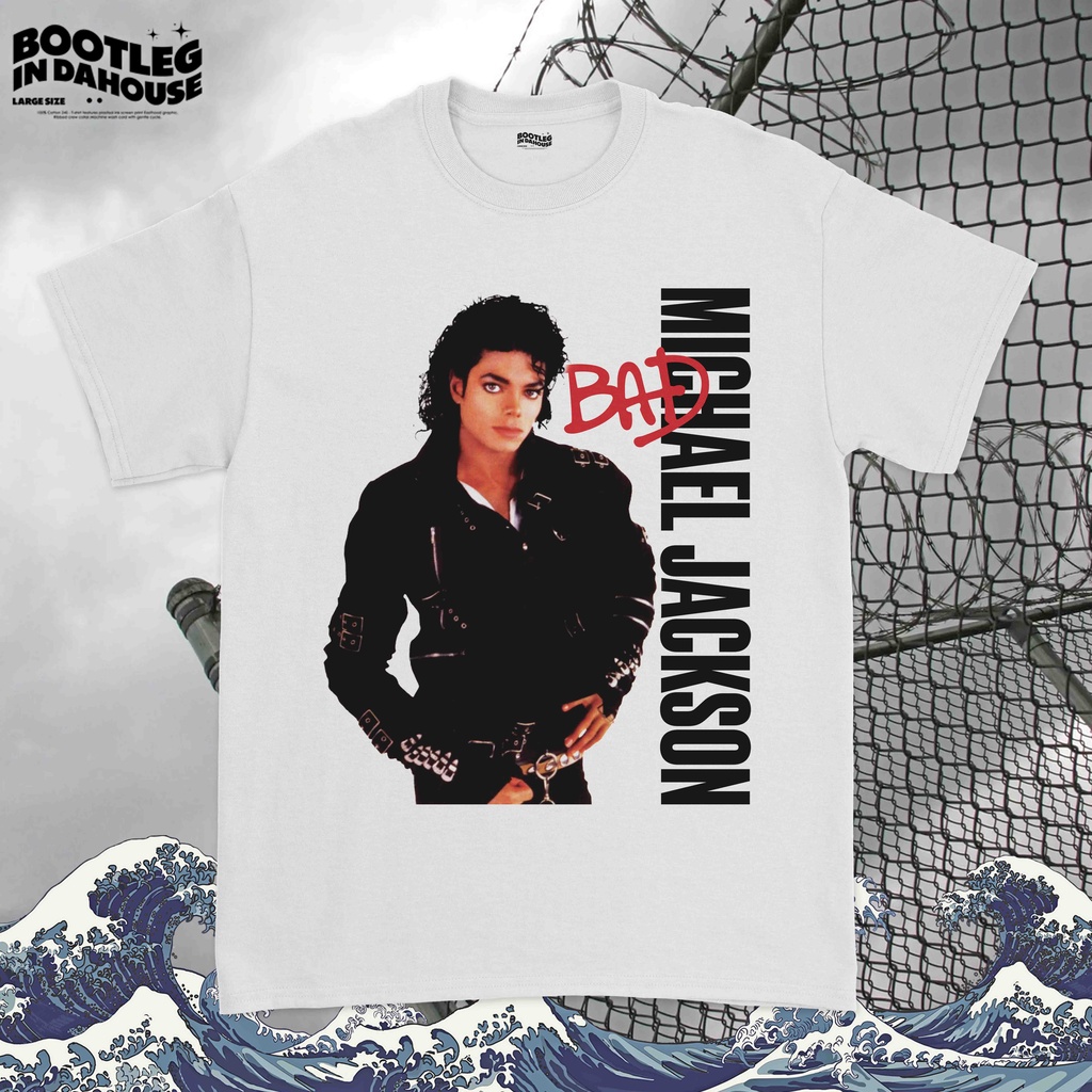 袖丈半袖【©️1987】Michael JacksonスリラーTシャツ 着丈69