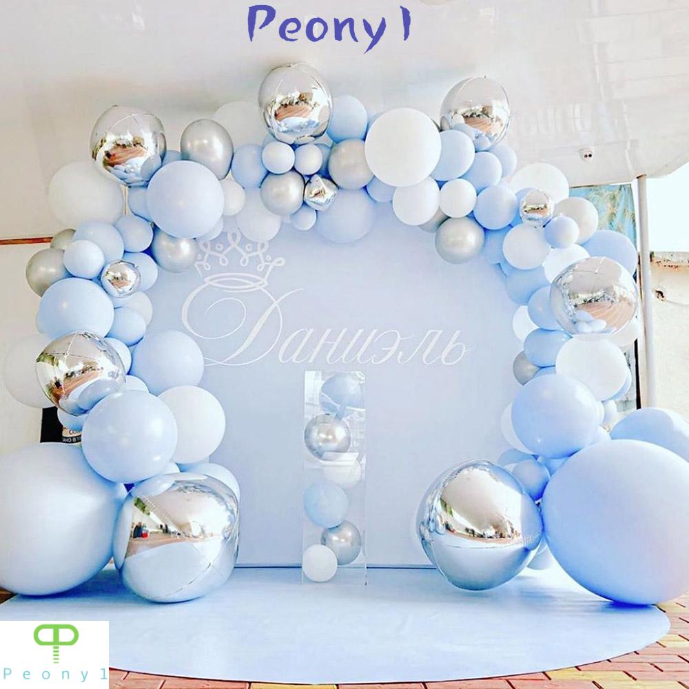 Peny Guirnalda Decoracion Nino Nina Azul Boda Decoracion Globos De Latex Conjunto Shopee Mexico